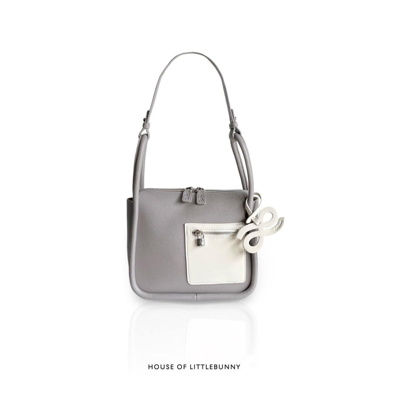 Shopping Momentum PU Small Gray