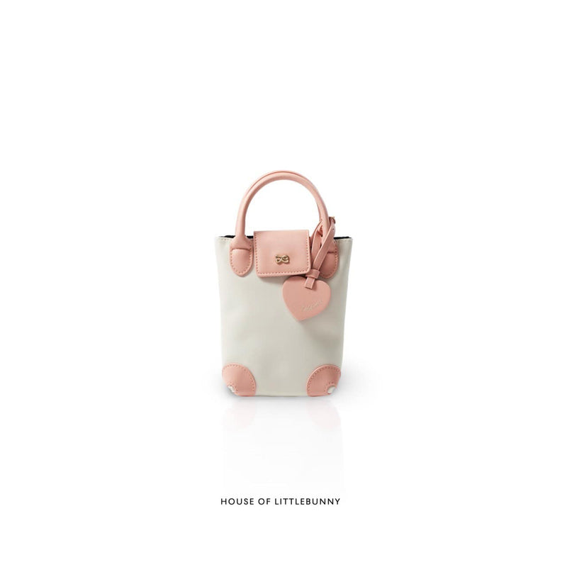 Phone Bag Nylon Peach